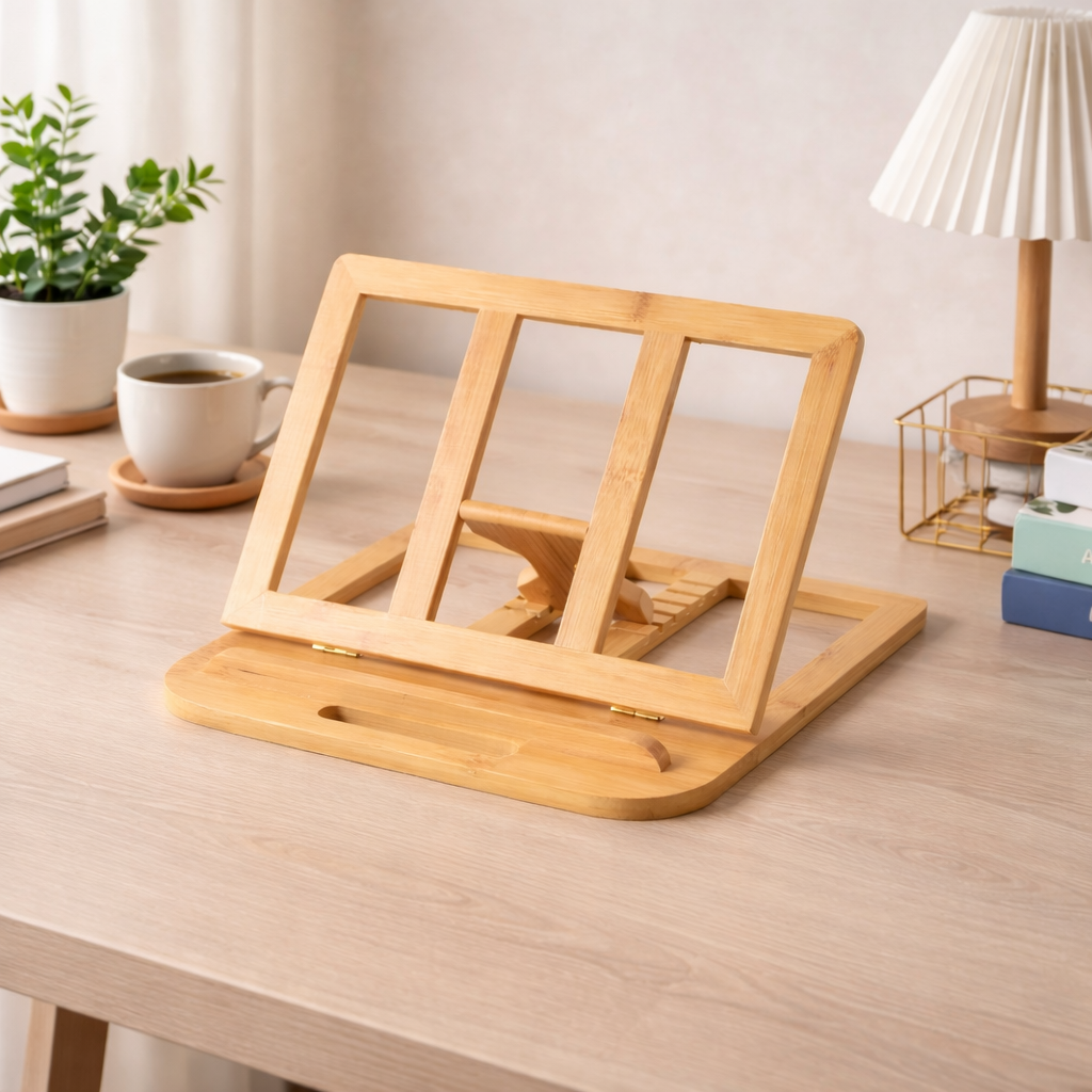 Wooden Adjustable Laptop Stand