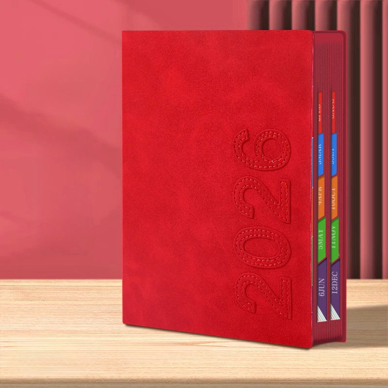 A5 2026 Premium Planner – Weekly & Monthly Layout, Soft Touch Cover