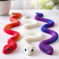 Flexible 3D Articulated Snake – Sensory Fidget Toy (Glow Option)