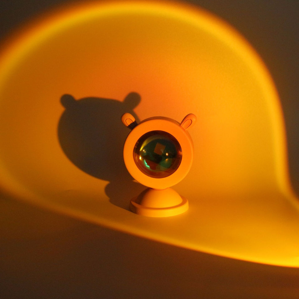 Sunset Cat Lamp – Cute Ambient Sunset Projector Night Light