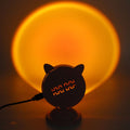 Sunset Cat Lamp – Cute Ambient Sunset Projector Night Light